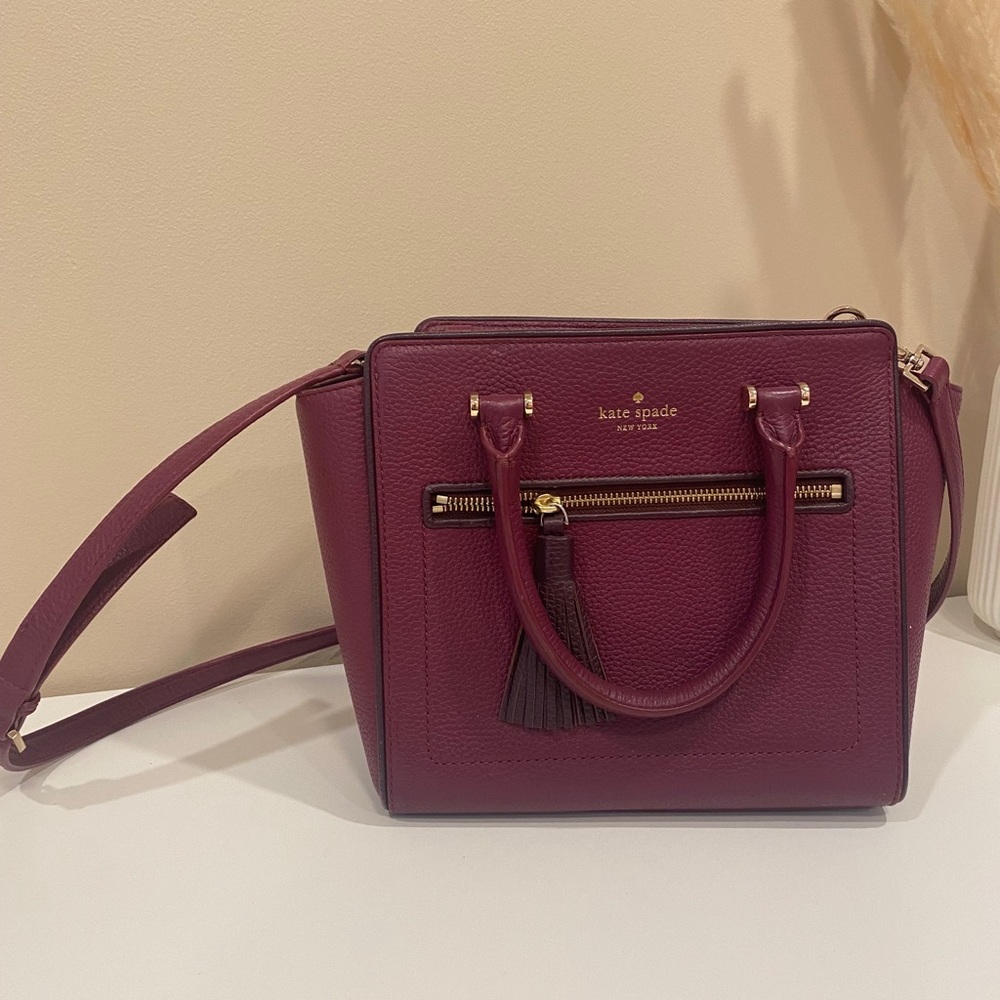 Kate Spade Purse: Plum
